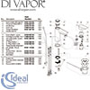 Ideal Standard Tesi Basin Mixer Grande Tap Spares